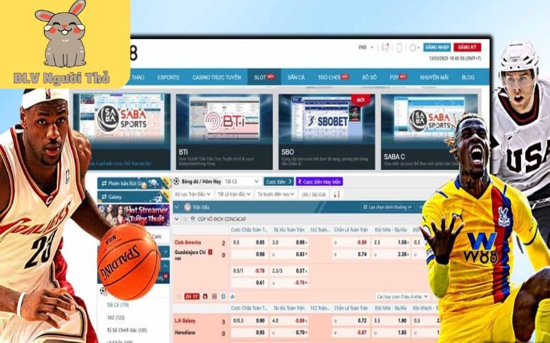 Giao diện đặt cược thể thao tại ALO789 được thiết kế tối ưu nhất